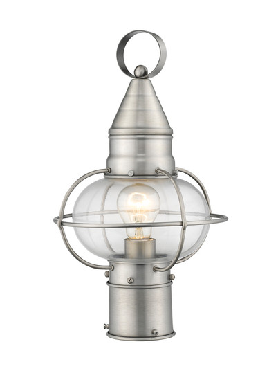 1 Light BN Outdoor Post Lantern (108|26902-91)