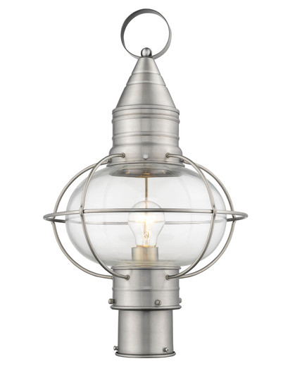 1 Light BN Outdoor Post Lantern (108|26905-91)