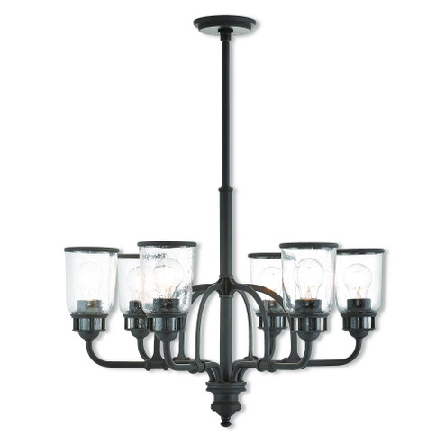 6 Lt BZ Chandelier (108|40026-07)