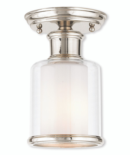 1 Light Polished Nickel Ceiling Mount (108|40200-35)