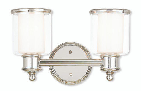 2 Light Polished Nickel Bath Light (108|40212-35)