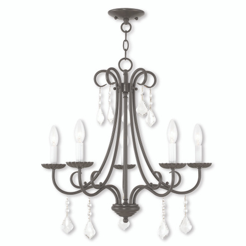 5 Light English Bronze Chandelier (108|40875-92)