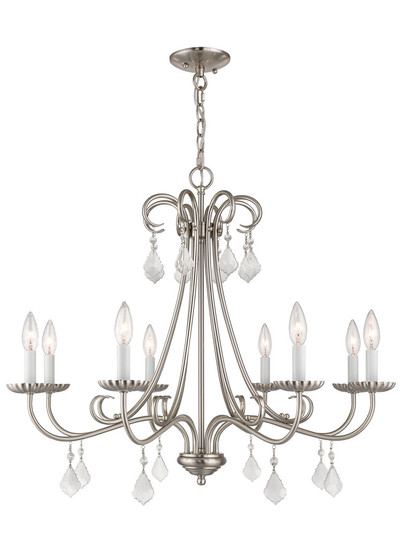 8 Lt BN Chandelier (108|40878-91)