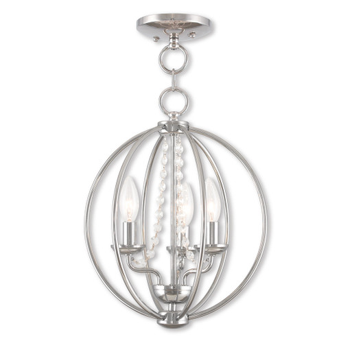 3 Light CH Mini Chandelier/Ceiling Mount (108|40913-05)