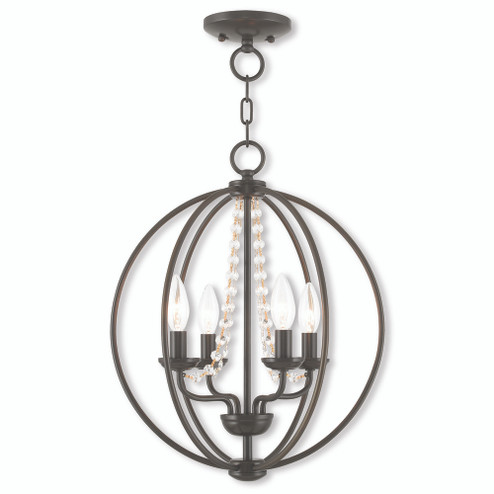 4 Light EBZ Mini Chandelier/Flush Mount (108|40914-92)