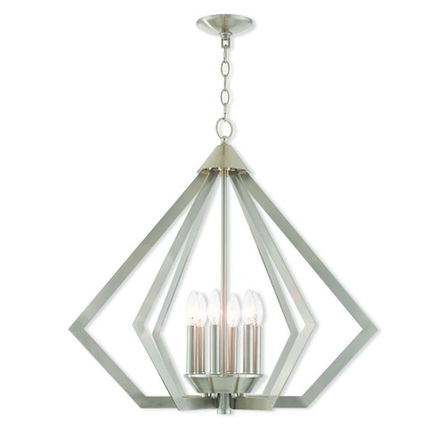 6 Lt BN Chandelier (108|40926-91)