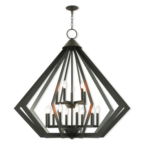 15 Lt BZ Foyer Chandelier (108|40928-07)