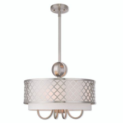 5 Lt BN Pendant Chandelier (108|41104-91)