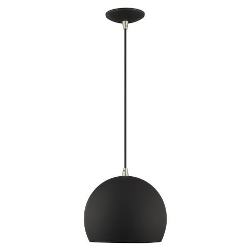 1 Lt Black Mini Pendant (108|41181-04)