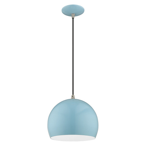 1 Lt Shiny Baby Blue Mini Pendant (108|41181-74)