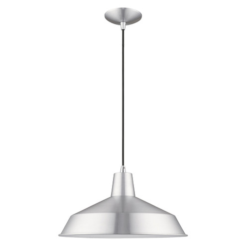 1 Lt Brushed Aluminum Mini Pendant (108|41183-66)