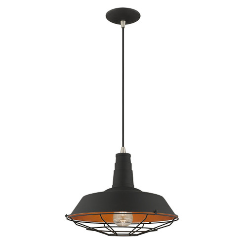 1 Lt Black Mini Pendant (108|41184-04)