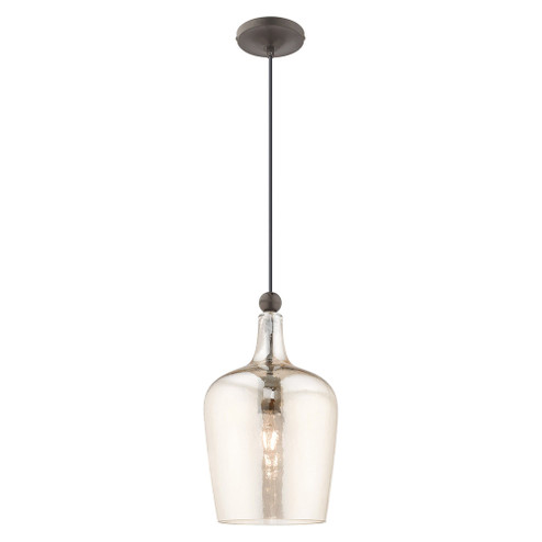 1 Lt English Bronze Mini Pendant (108|41226-92)