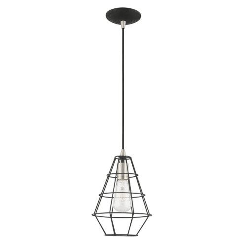 1 Lt Black Mini Pendant (108|41322-04)