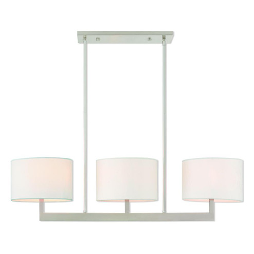 3 Lt BN Linear Chandelier (108|42405-91)