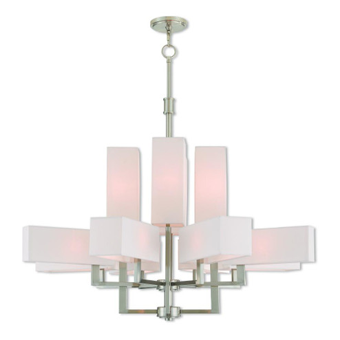 12 Lt BN Foyer Chandelier (108|42679-91)