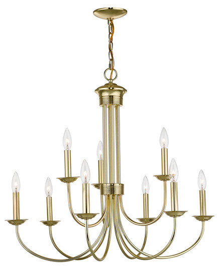 9 Lt PB Chandelier (108|42687-02)