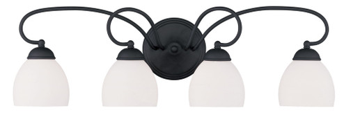 4 Light Black Bath Light (108|4754-04)