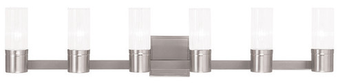 6 Light Brushed Nickel Bath Light (108|50685-91)
