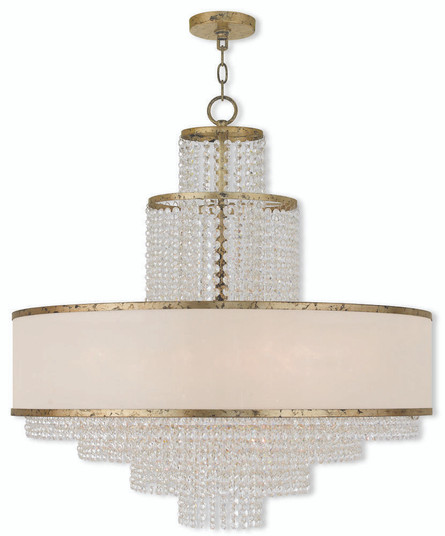 8 Light Winter Gold Chandelier (108|50788-28)