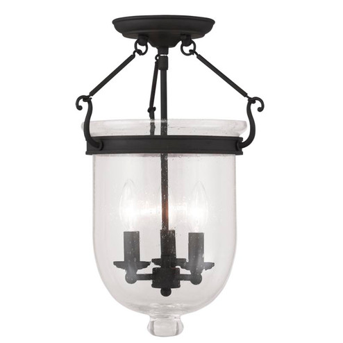 3 Light Black Ceiling Mount (108|5082-04)