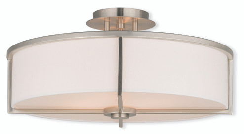 4 Light Brushed Nickel Ceiling Mount (108|51075-91)