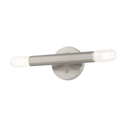 2 Lt Brushed Nickel ADA Wall Sconce (108|51132-91)