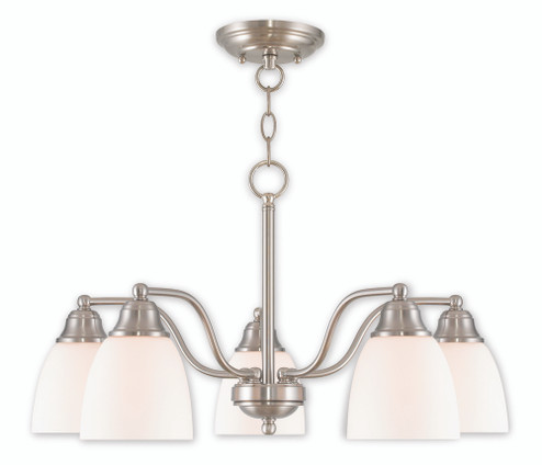 5 Light BN Dinette Chandelier/Semi Flush (108|53855-91)