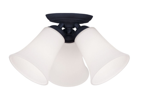 3 Light Black Ceiling Mount (108|6462-04)