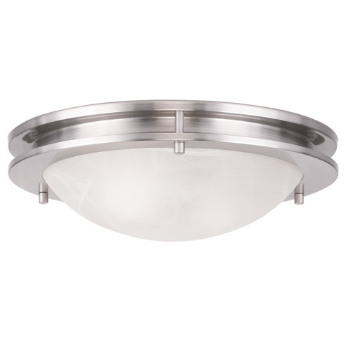 2 Light Brushed Nickel Ceiling Mount (108|7058-91)