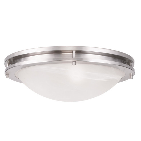 3 Light Brushed Nickel Ceiling Mount (108|7059-91)