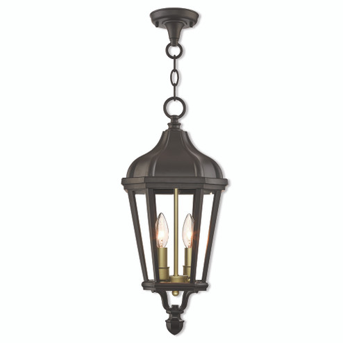 2 Lt BZ Outdoor Pendant Lantern (108|76189-07)