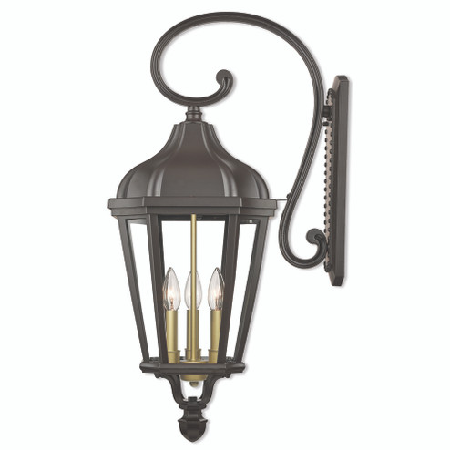 3 Lt BZ Outdoor Wall Lantern (108|76192-07)