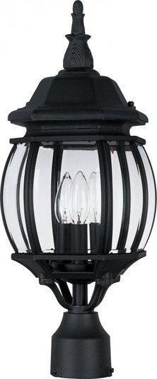 Crown Hill-Outdoor Pole/Post Mount (19|1035BK)