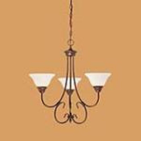 Fulton 3-Light Chandelier Ceiling Light Rubbed Bronze (670|1363-RBZ)