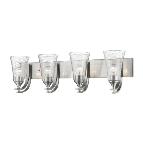 Natalie 4-Light Vanity Satin Nickel (670|1494-SN)