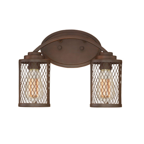 Akron 2-Light Vanity Rubbed Bronze (670|3272-RBZ)