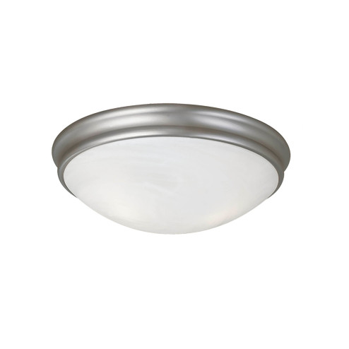 2-Light Flushmount Ceiling Light Satin Nickel (670|5133-SN)