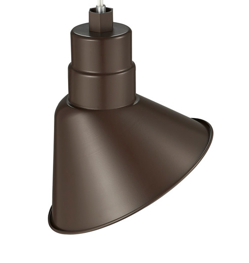 R Series 1-Light Angle Shade Architectural Bronze (670|RAS10-ABR)