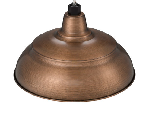 R Series 1-Light Warehouse Shade Natural Copper (670|RWHS14-NC)