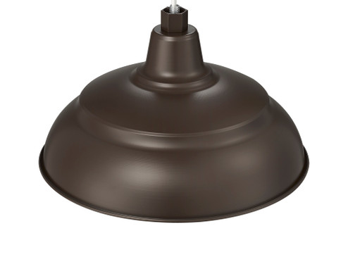 R Series 1-Light Warehouse Shade Architect Bronze (670|RWHS14-ABR)