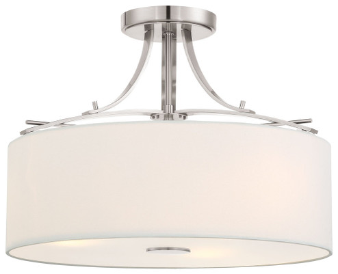 Poleis - 3 Light Semi Flush (10|3307-84)