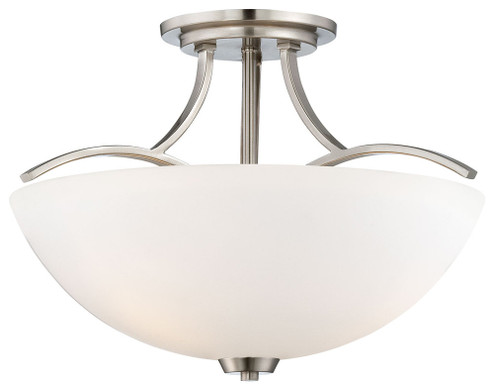 Overland Park - 3 Light Semi Flush (10|4962-84)
