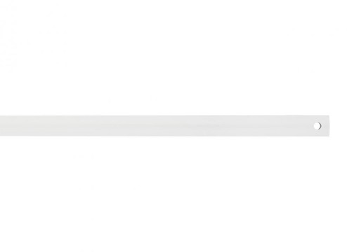 18'' Downrod in Matte White (6|DR18RZW)