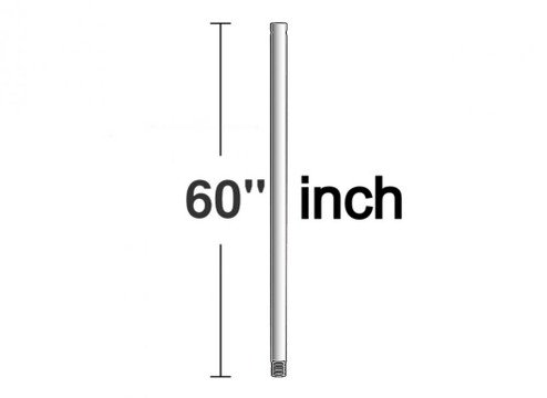 60'' Downrod in Matte White (6|DR60RZW)