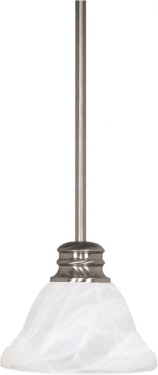 Empire; 1 Light; 7 in.; Mini Pendant with Hang Straight Canopy; Brushed Nickel Finish (81|60/365)