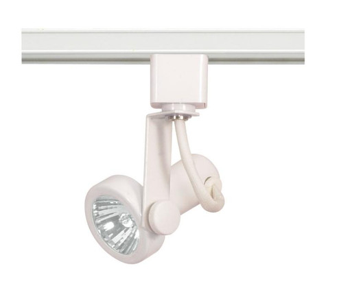 1 Light - MR16 - 120V Track Head - Gimbal Ring - White Finish (81|TH321)