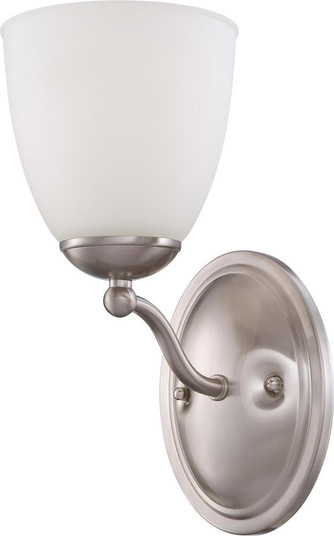 Patton - 1 Light Vanity with Frosted Glass - Brushed Nickel Finish (81|60/5031)
