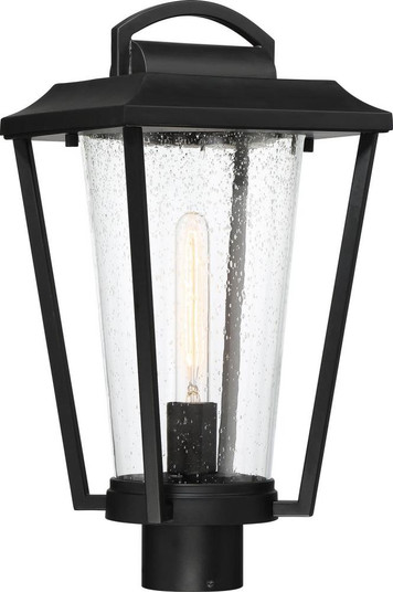 Lakeview - 1 Light Post Lantern with Clear Seed Glass - Aged Bronze Finish (81|60/6513)