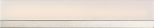 Jackson - 24'' LED Medium Vanity with White Acrylic - Brushed Nickel Finish (81|62/1328)